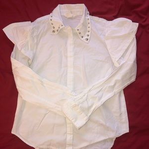 White chemisier
